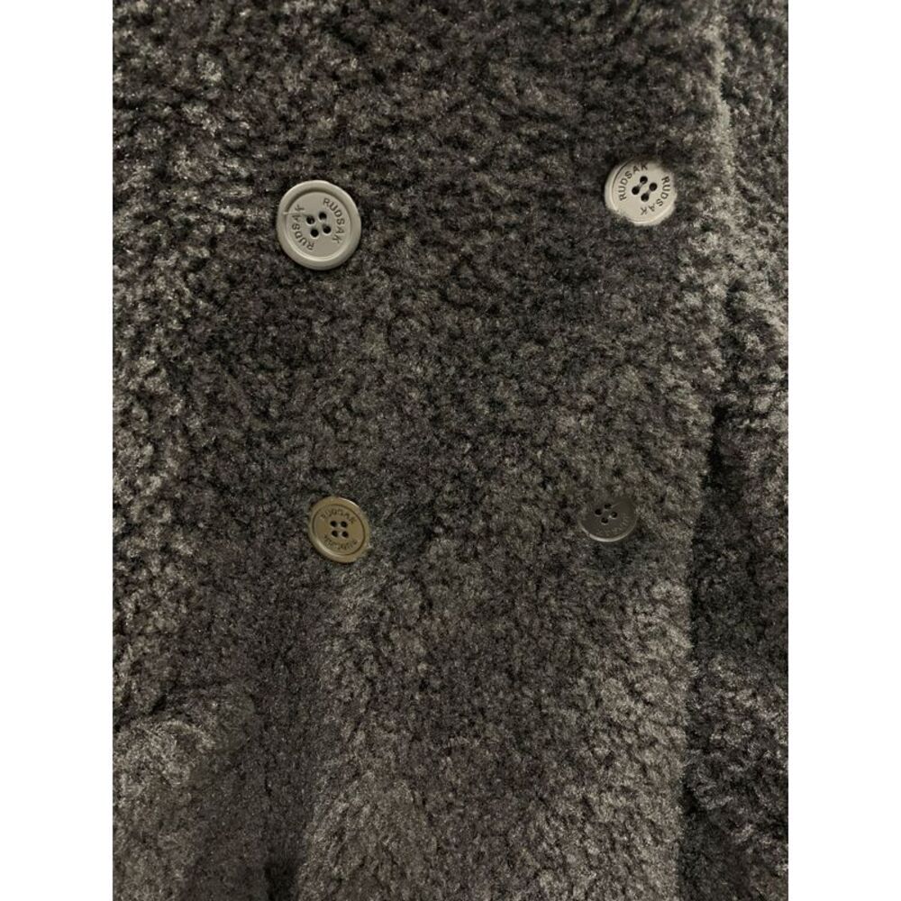 Rudsak Women's Emryn Plush Teddy Jacket Black - Picture 4 of 6